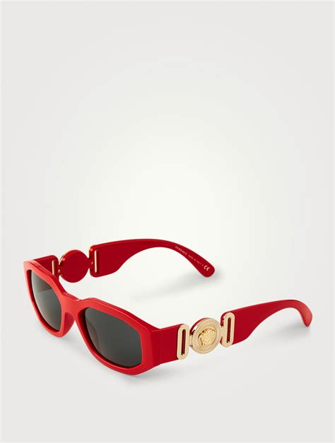 red versace sunglasses for men.